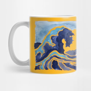 Giant Wave Lighthouse Mug